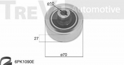 TREVI AUTOMOTIVE ka1245 -  